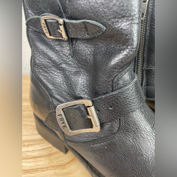 FRYE Vicky Buckle Boots Leather - Picture 12 of 13